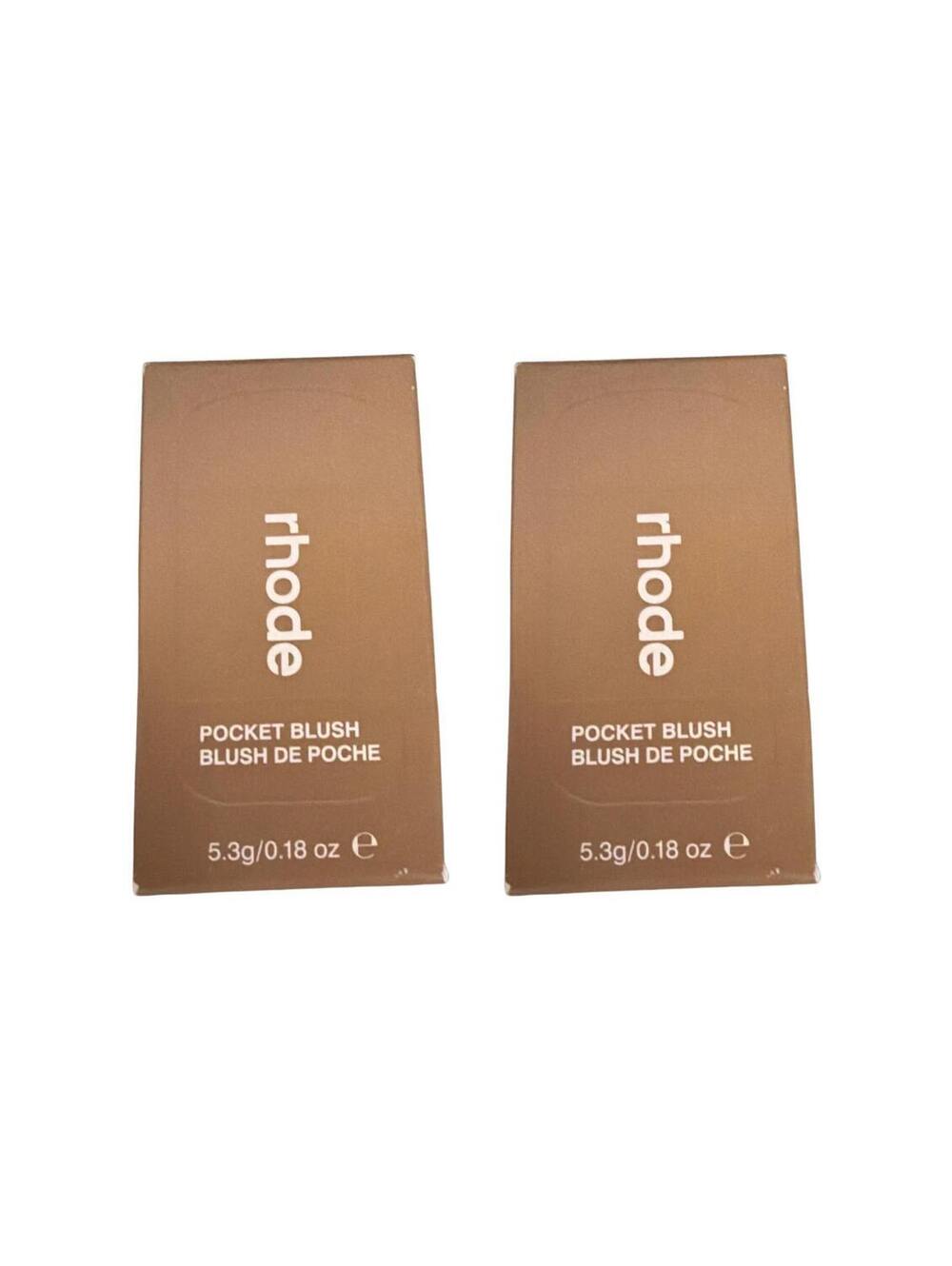 Rhode Pocket Blush Toasted Teddy Cream Blush 5.3g 0.18 oz Hailey Bieber New